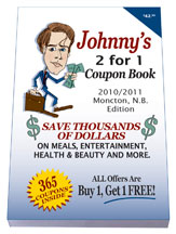 Johnny's Coupons 2010 - 2011 Coupon Book